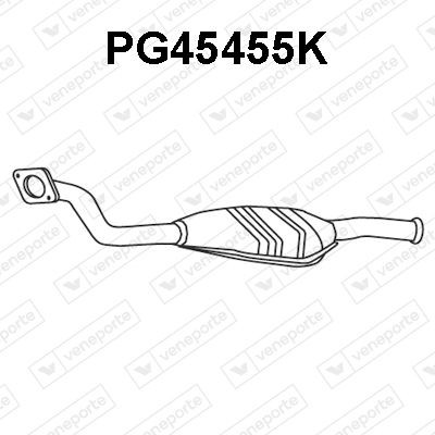 VENEPORTE Catalytic converter PG45455K FIAT PANDA VENEPORTE catalytic converter PG45455K