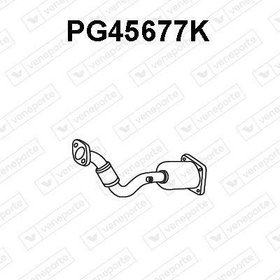 VENEPORTE Catalyseur PG45677K Silencieux de catalyseur FIAT VENEPORTE PG45677K