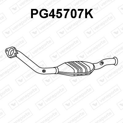 VENEPORTE Catalyseur PG45707K PG45707K Catalyseur VENEPORTE PEUGEOT PARTNER