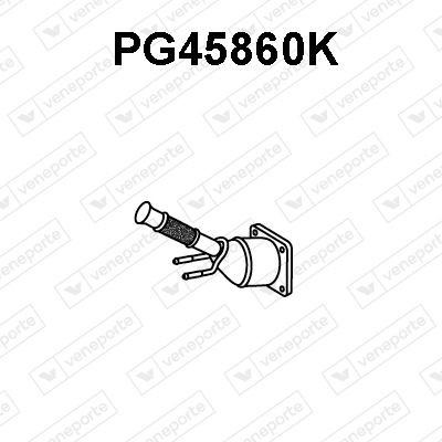 VENEPORTE Καταλύτης PG45860K PG45860K Καταλύτης VENEPORTE PEUGEOT 206