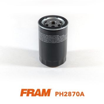 FRAM Oliefilter PH2870A PH2870A Oil filter FIAT BARCHETTA FRAM