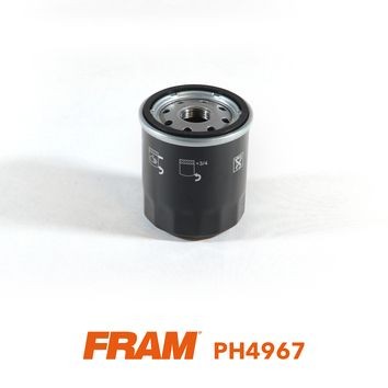 FRAM Oliefilter PH4967 PH4967 Motorolie filter FIAT BARCHETTA FRAM