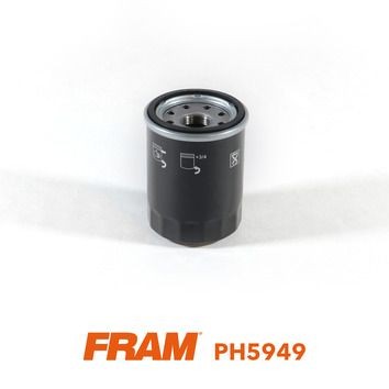 FRAM Eļļas filtrs PH5949 Eļļas filtri FRAM Ford FIESTA PH5949