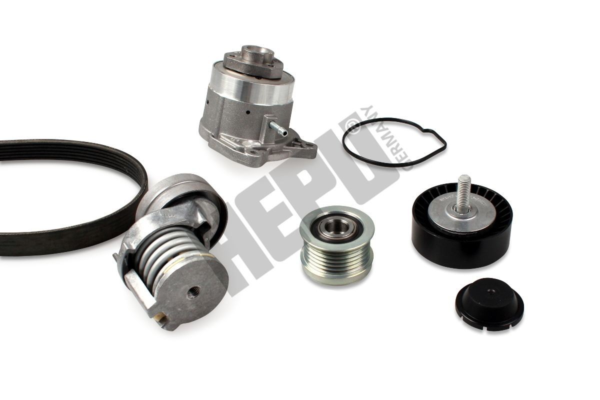 HEPU Pompa acqua + Kit cinghia Poly V PK06560 PK06560 Cinghia servizi HEPU Volkswagen PHAETON costo