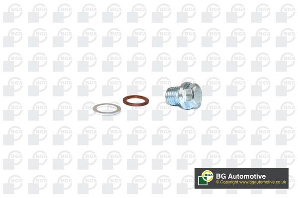 BGA Uzatváracia skrutka, olejová vaňa PK0901 Skrutka olejovej vane AUDI BGA PK0901
