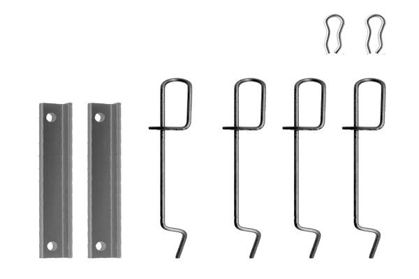 BOSCH Accessoireset, schijfremblok 1 987 474 078 Citroën C5 Accessoireset, schijfremblok BOSCH 1 987 474 078