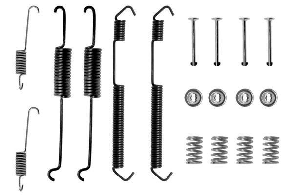 BOSCH Kit d'accessoires, mâchoire de frein 1 987 475 214 BOSCH 1 987 475 214 Kit d'accessoires frein de stationnement Terrano 2 d'origine prix