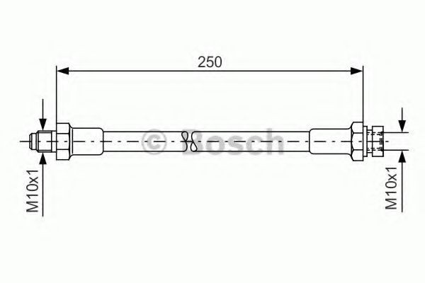BOSCH Jarruletku 1 987 476 348 1 987 476 348 BOSCH Jarruletku PORSCHE 356