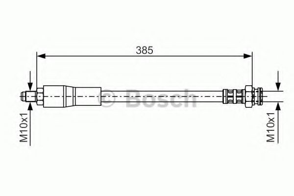 BOSCH Bremsschlauch 1 987 476 461 BOSCH 1 987 476 461 Bremsschläuche Renault 18 Variable 135 Kosten