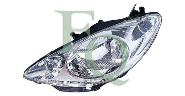 Frontlykter EQUAL QUALITY PP0967D EQUAL QUALITY PP0967D Frontlykter PEUGEOT 1007 2018