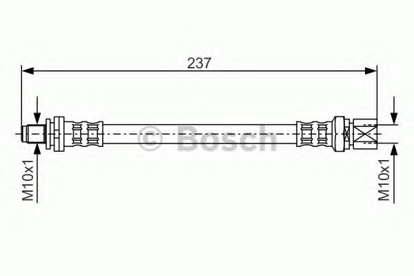 BOSCH Remslang 1 987 476 564 1 987 476 564 Remslang BOSCH OPEL VIVARO