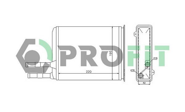 PROFIT Värmepaket PR 0546N1 PR 0546N1 PROFIT värmepaket PEUGEOT BOXER