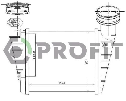 PROFIT Vahejahuti PR 9555T1 PROFIT Intercooler PR 9555T1 klientide arvustused