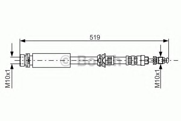 BOSCH Tubo freno 1 987 476 993 1 987 476 993 costo Tubi freno BOSCH MAZDA RX-8