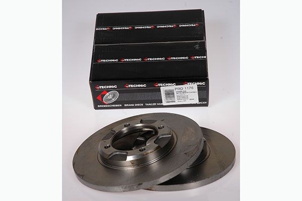 PROTECHNIC Bremseskive PRD1176 PROTECHNIC PRD1176 Bremseskive MITSUBISHI Colt II (C10) 1.6 Turbo ECi (C13A) 125 HK 1988