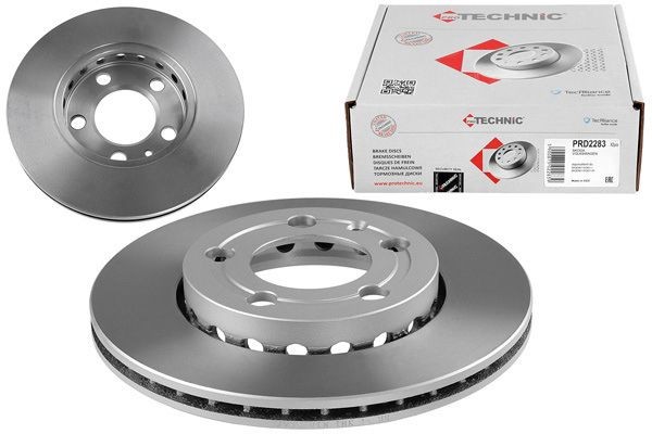 PROTECHNIC Bremsscheibe PRD2283 PRD2283 Bremsscheiben SKODA SUPERB PROTECHNIC kaufen