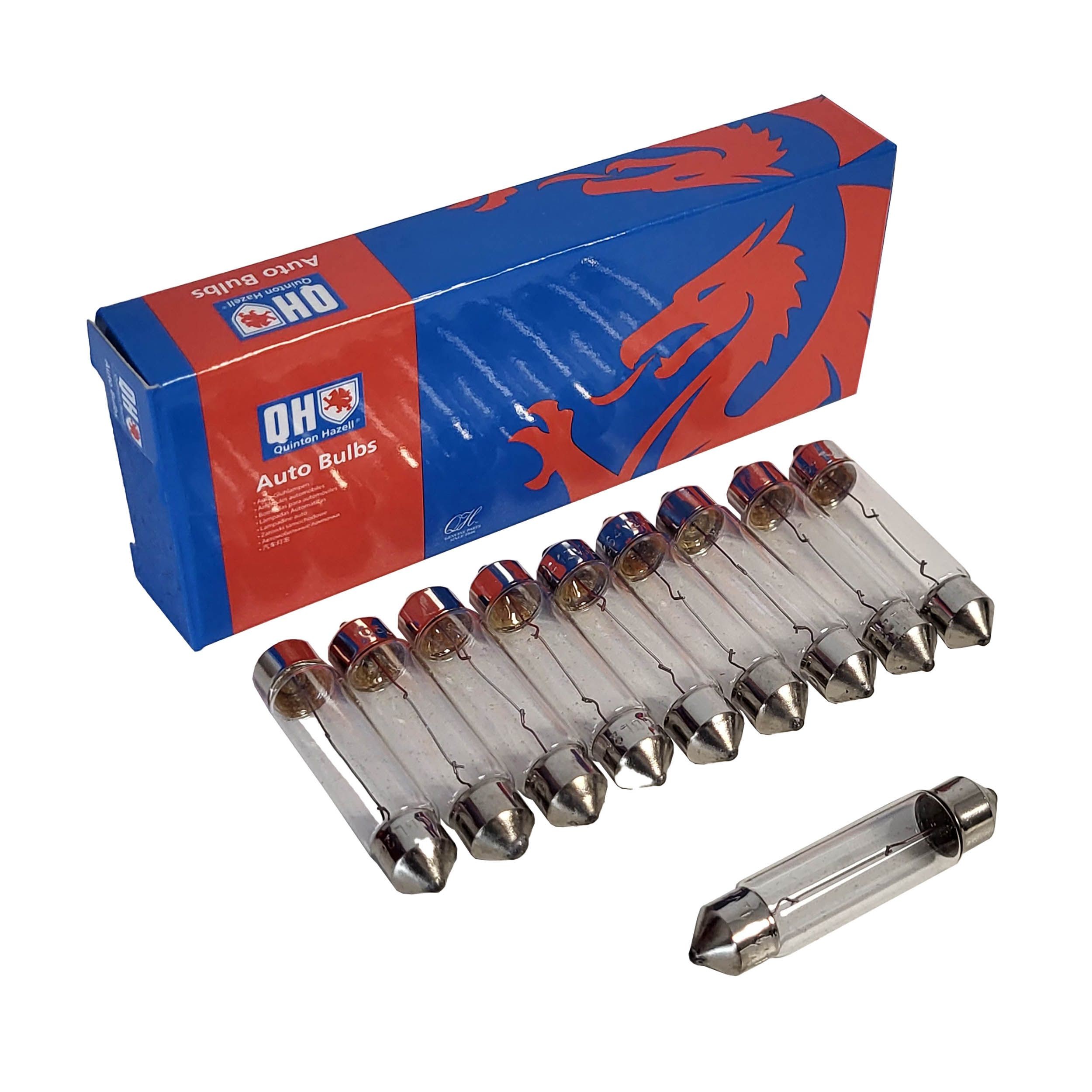 QUINTON HAZELL Pære QBL264 QBL264 QUINTON HAZELL Bagagerumsbelysning Peugeot billig