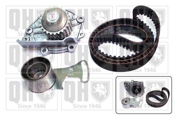 QUINTON HAZELL Bomba de água + kit de correia dentada QBPK2190 QUINTON HAZELL QBPK2190 Bomba de água + kit de correia de distribuição MG ZR originais preço