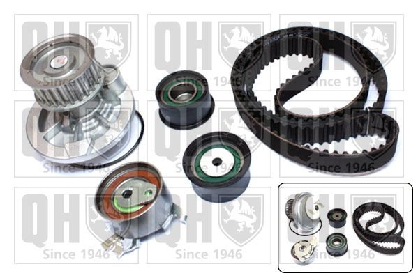 QUINTON HAZELL Kit cinghia distribuzione, pompa acqua QBPK6351 QUINTON HAZELL QBPK6351 Kit cinghia distribuzione, pompa acqua VAUXHALL Antara (L07) 2.2 CDTi 4x4 163 CV 2011