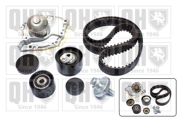 QUINTON HAZELL Bomba de água + kit de correia dentada QBPK6760 QBPK6760 Kit de correia de distribuição QUINTON HAZELL NISSAN VANETTE
