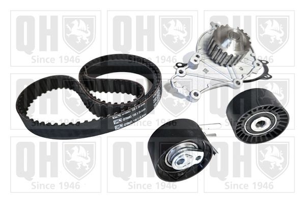 Kit cinghia distribuzione, pompa acqua QUINTON HAZELL QBPK6820 QUINTON HAZELL QBPK6820 costo Kit cinghia di distribuzione e pompa acqua Suzuki LIANA 2006