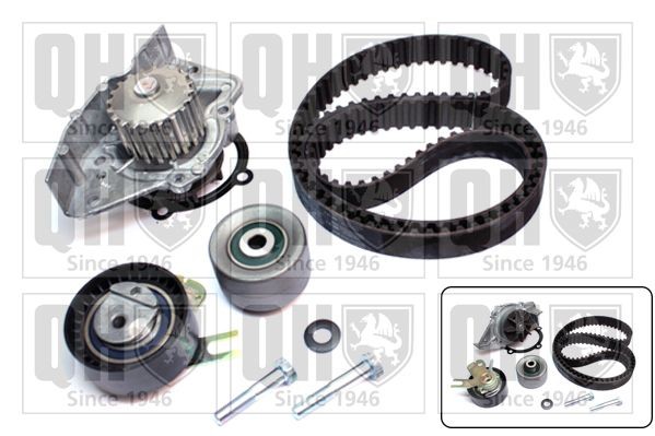 QUINTON HAZELL Water pump and timing belt kit QBPK6940 QBPK6940 QUINTON HAZELL timing belt set for CITROЁN
