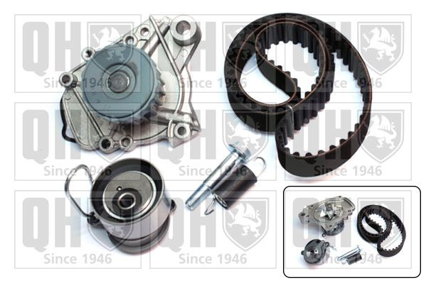 QUINTON HAZELL Σετ ιμάντα χρονισμού με αντλία νερού QBPK7590 QUINTON HAZELL QBPK7590 Αντλία νερού + σετ ιμάντα χρονισμού Honda Accord VIII CU τιμες
