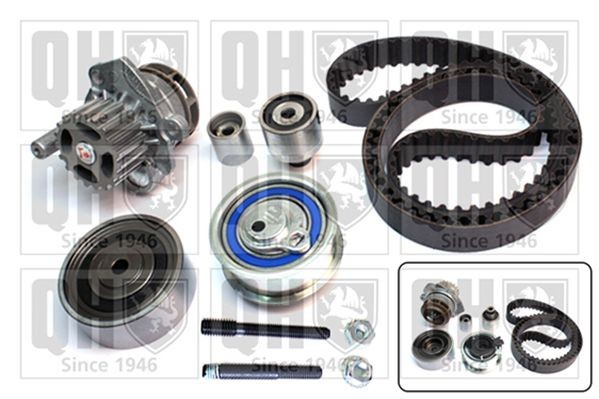 QUINTON HAZELL Water pump and timing belt kit QBPK8700 Škoda RAPID QUINTON HAZELL timing belt kit QBPK8700