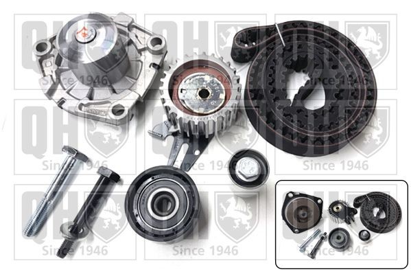 QUINTON HAZELL Kit cinghia distribuzione, pompa acqua QBPK8750 QUINTON HAZELL QBPK8750 Pompa acqua + kit distribuzione Opel Cascada Cabrio prezzo