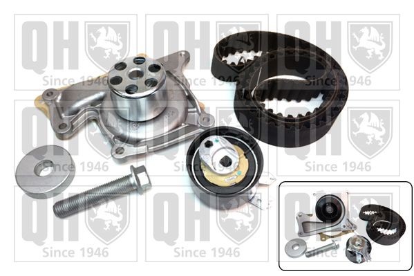 QUINTON HAZELL Veepump + hammasrihmakomplekt QBPK8910 QUINTON HAZELL QBPK8910 Veepump + hammasrihma komplekt Nissan NV200 Van hind