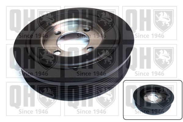 QUINTON HAZELL Puleggia cinghia albero a gomiti QCD108 QUINTON HAZELL QCD108 Puleggia smorzatrice Peugeot 605 6B prezzo