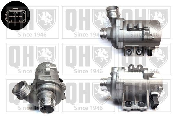 QUINTON HAZELL Veepump QCP3674 QUINTON HAZELL QCP3674 Veepump BMW E64 hind