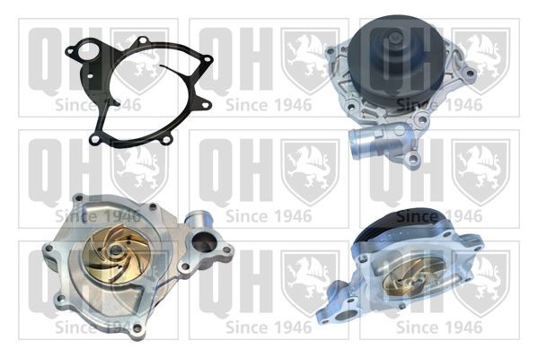 QUINTON HAZELL Vesipumppu QCP3823 Porsche 997 Cabriolet vesipumppu QUINTON HAZELL QCP3823