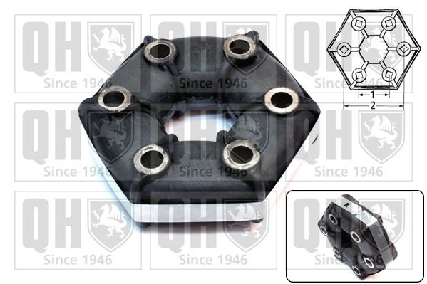 Drive shaft coupler QUINTON HAZELL QL7000 QUINTON HAZELL QL7000 2019 DACIA DUSTER drive shaft coupling replacement