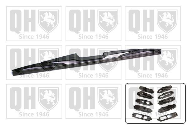 Bagrudevisker QUINTON HAZELL QRW016 QUINTON HAZELL QRW016: Vinduesviskerblade Renault VEL SATIS 2025