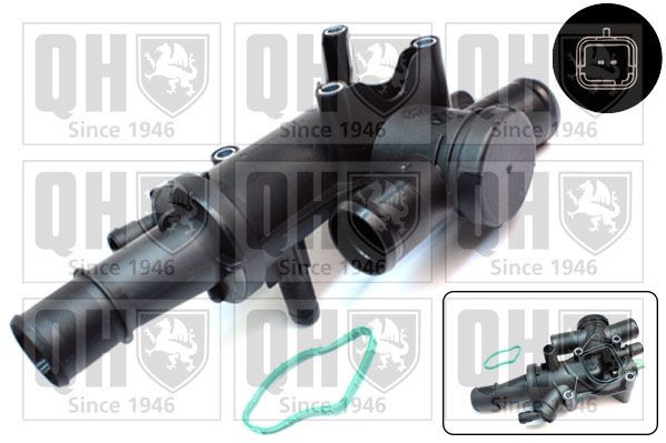Termostat, kylvätska QUINTON HAZELL QTH667K QUINTON HAZELL QTH667K Vattentermostat Ford KUGA 2008