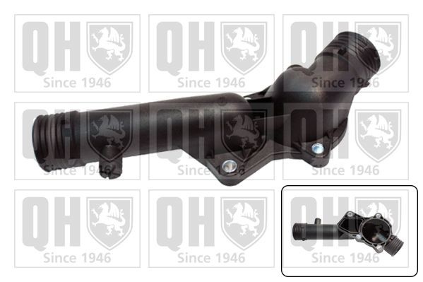 QUINTON HAZELL Συνδετική φλάντζα του ψυκτικού υγρού QTH810CF QUINTON HAZELL QTH810CF Καπάκι θερμοστάτη BMW E38 γνήσια τιμες