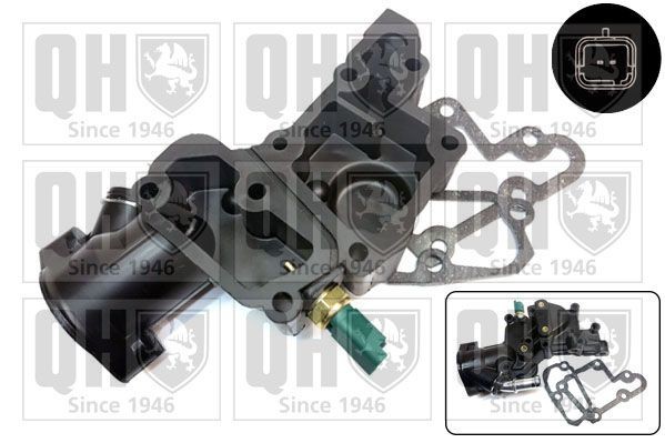 QUINTON HAZELL Flens koelvloeistof QTH833CF QUINTON HAZELL QTH833CF Koelvloeistofflens Fiorino II MPV (146) originele prijs