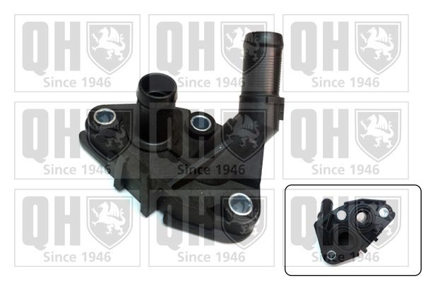 QUINTON HAZELL Kühlmittelflansch QTH862CF QTH862CF Kühlwasserflansch NISSAN NOTE QUINTON HAZELL kaufen
