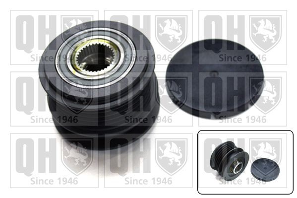 QUINTON HAZELL Alternator Freewheel Clutch QTR112 PEUGEOT 508 QUINTON HAZELL freewheel clutch alternator QTR112