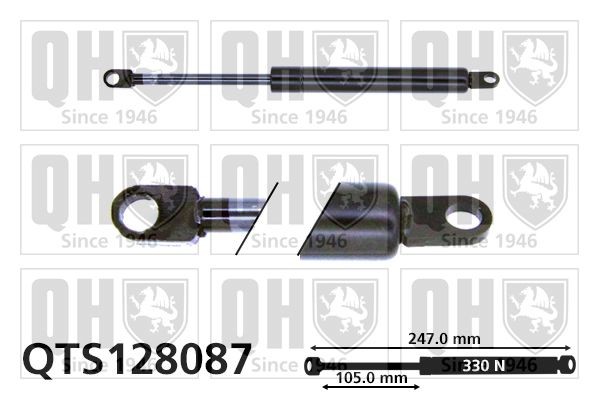 QUINTON HAZELL Αμορτ. αερίου, χώρος αποσκ. / φόρτωσης QTS128087 QUINTON HAZELL QTS128087 Αμορτισέρ πορτ μπαγκάζ Ford Orion 2 σε χαμηλές τιμές