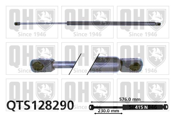 QUINTON HAZELL Αμορτ. αερίου, χώρος αποσκ. / φόρτωσης QTS128290 QUINTON HAZELL QTS128290 Αμορτισέρ πορτ μπαγκάζ Ford Escort GAF φθηνά