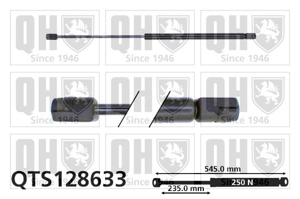QUINTON HAZELL Bonnet strut QTS128633 QUINTON HAZELL QTS128633 genuine CITROЁN XM bonnet struts price