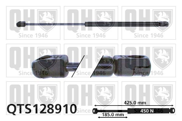 QUINTON HAZELL Amortecedor da mala QTS128910 QUINTON HAZELL Amortecedor porta malas JEEP QTS128910