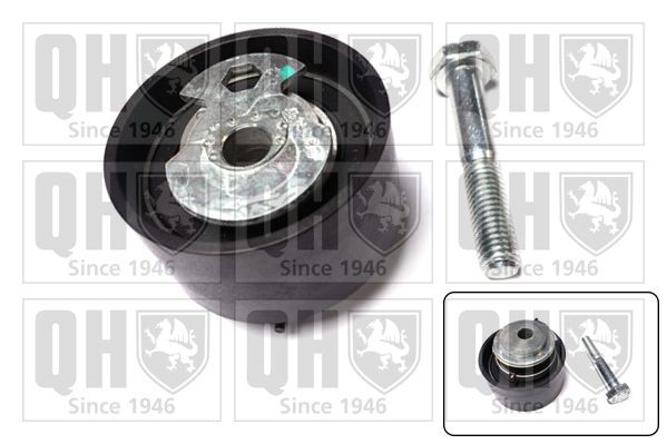 QUINTON HAZELL Timing belt tensioner pulley QTT977 QUINTON HAZELL QTT977 Transit Mk3 Van (VE64) timing belt tensioner pulley cost