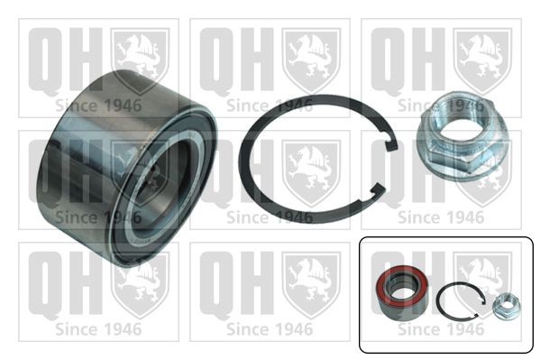 QUINTON HAZELL Wiellagerset QWB1406 Ford FOCUS Wiellager set QUINTON HAZELL QWB1406
