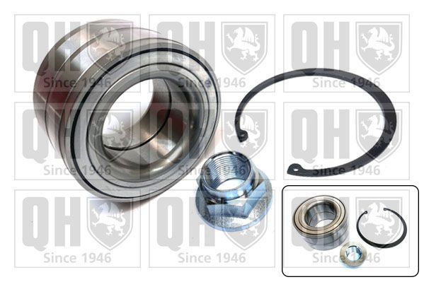 QUINTON HAZELL Hjullager QWB1413 QWB1413 Hjulnav LAND ROVER RANGE ROVER EVOQUE QUINTON HAZELL