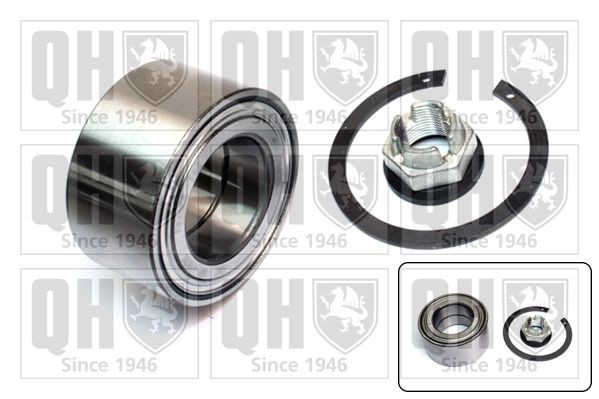 QUINTON HAZELL Wheel bearing kit QWB1466 QUINTON HAZELL QWB1466 DACIA DUSTER hub bearing replacement