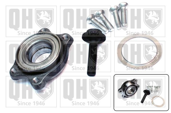 Kit cuscinetto ruota QUINTON HAZELL QWB1494 QUINTON HAZELL QWB1494 Cuscinetti ruota posteriore e anteriore Volkswagen PHAETON 2015