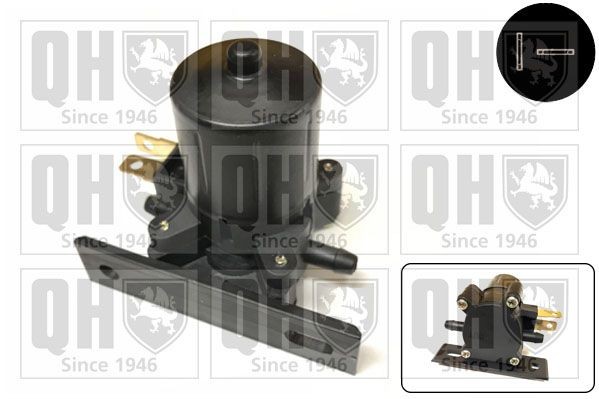 Spylepumpe QUINTON HAZELL QWP001 QUINTON HAZELL QWP001 Vaskevannspumpe LAND ROVER DEFENDER 2012